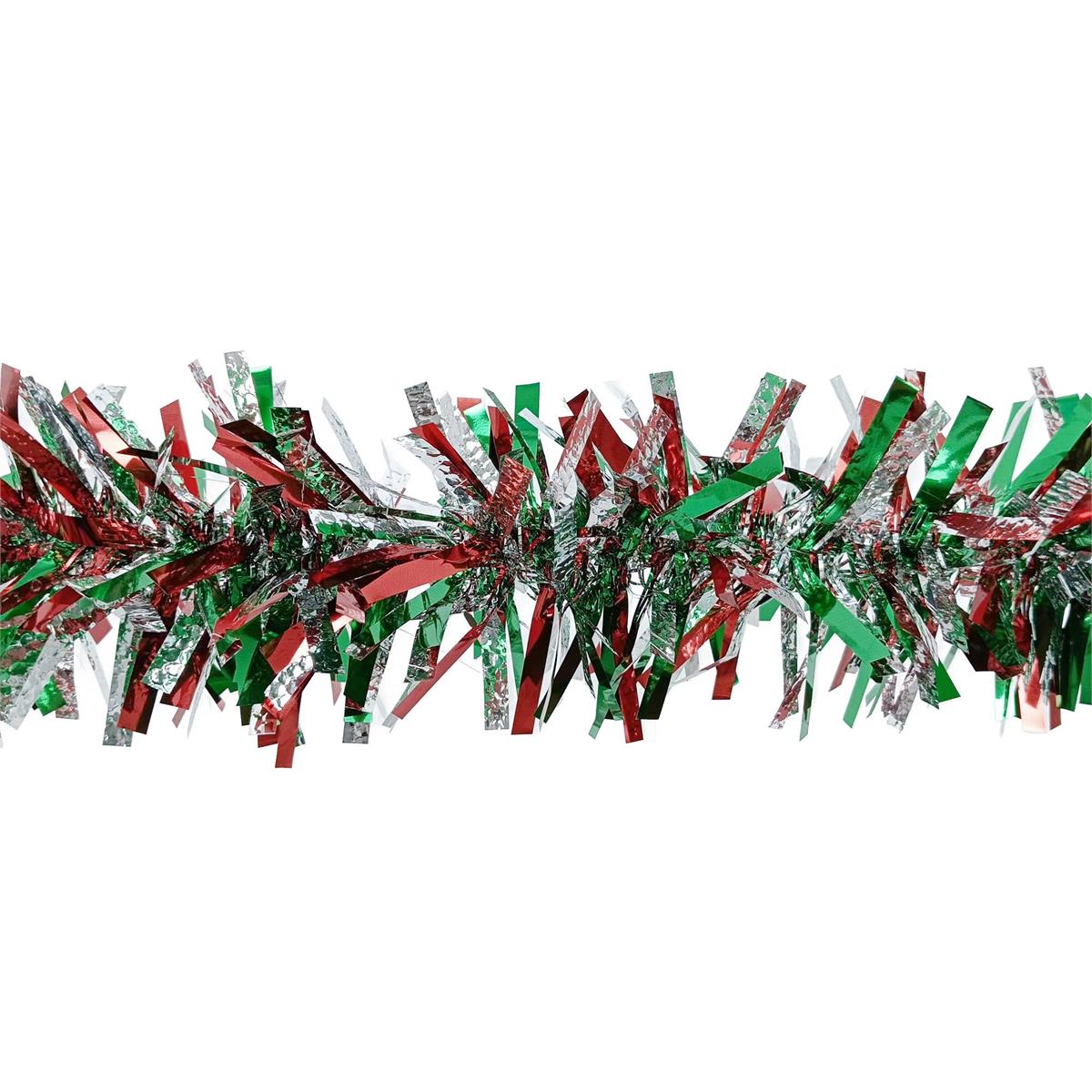 Deco N. 9ft.x5ply Tinsel Garland, 4/c, header