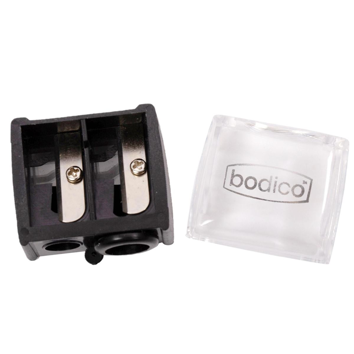 Bodico Pro Pencil Sharpener Set, Multi Sizes, b/c, logo on lid(HZ)