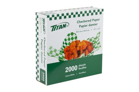 TITAN GREEN CHECKERED PAPER 2000/CS
