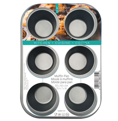 MUFFIN PAN - 6 CUPS
