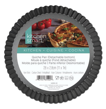 QUICHE PAN - 11" DETACHABLE BOTTOM