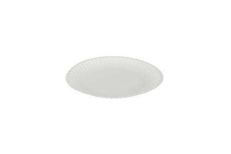 GREEN LABEL 9" PAPER PLATE 40/PACK X 24/CS