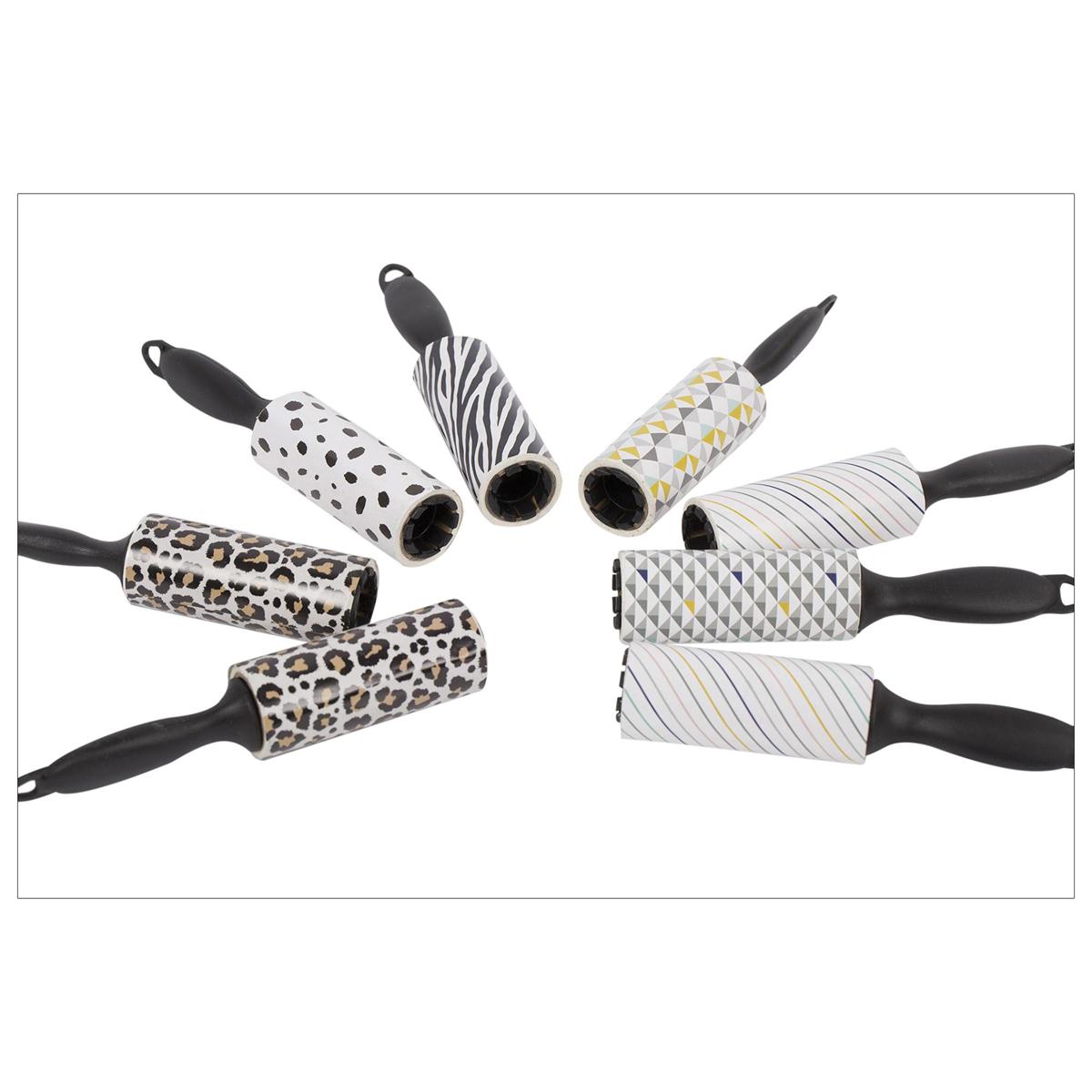 H.E. 4-PC Fashion Lint Rollers, T.O.C., 2 Asst. (CS)