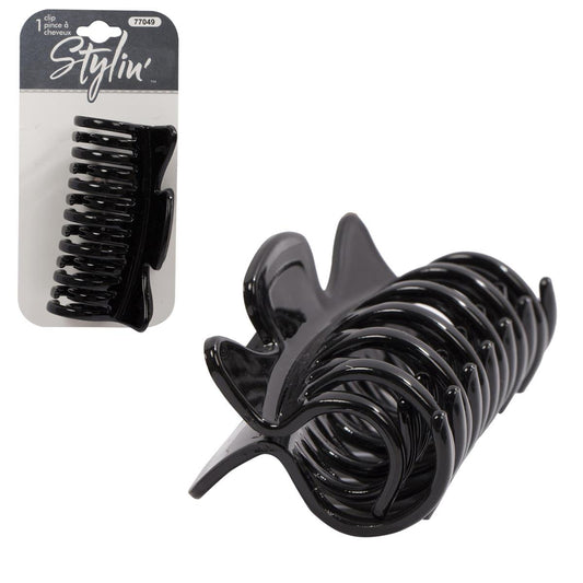 Stylin, Large Black Claw Clip hc