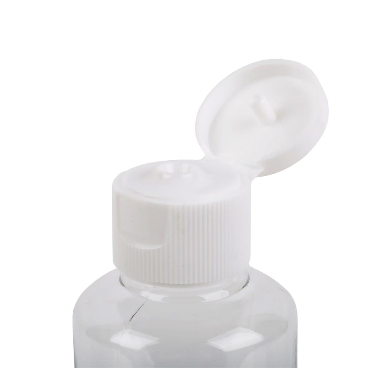 Global 2-pc 50ml Travel Bottles, Flip-up Top, Clear color, pbh(HZ)