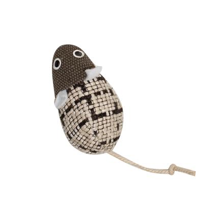 MOUSE PET TOY-TAUPE 14.5X4X4cm
