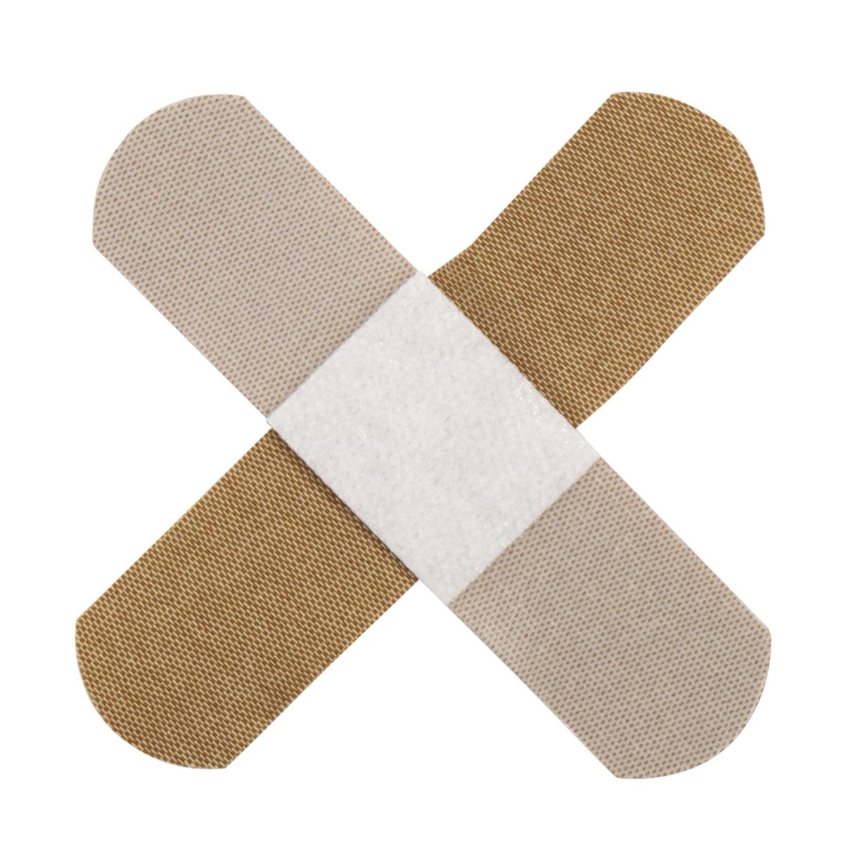 Bodico 40-pc Fabric Bandages, Standard Size, color box(HZ)