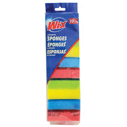 10 SCRUBBING SPONGES