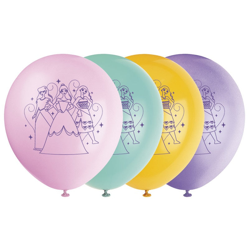 Disney Princess 12" Latex Balloons  8ct