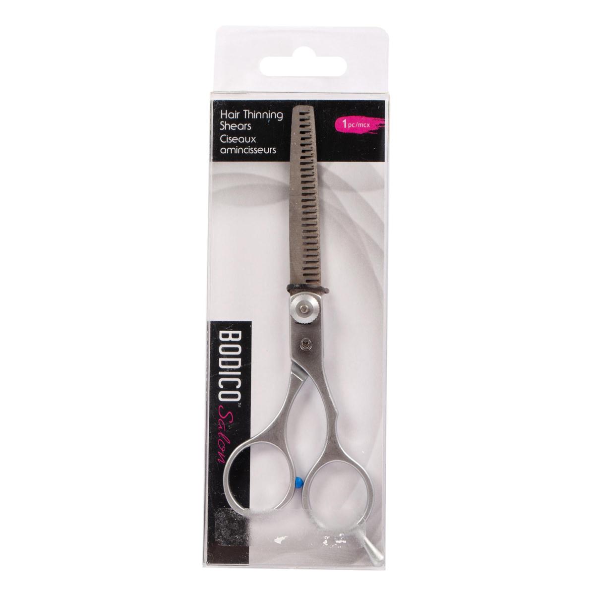 Bodico Salon, 5.5" Thinning Shears , stainless steel, pvc box w insert