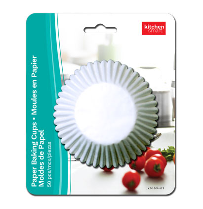 PAPER BAKING CUPS - 50 LARGE
