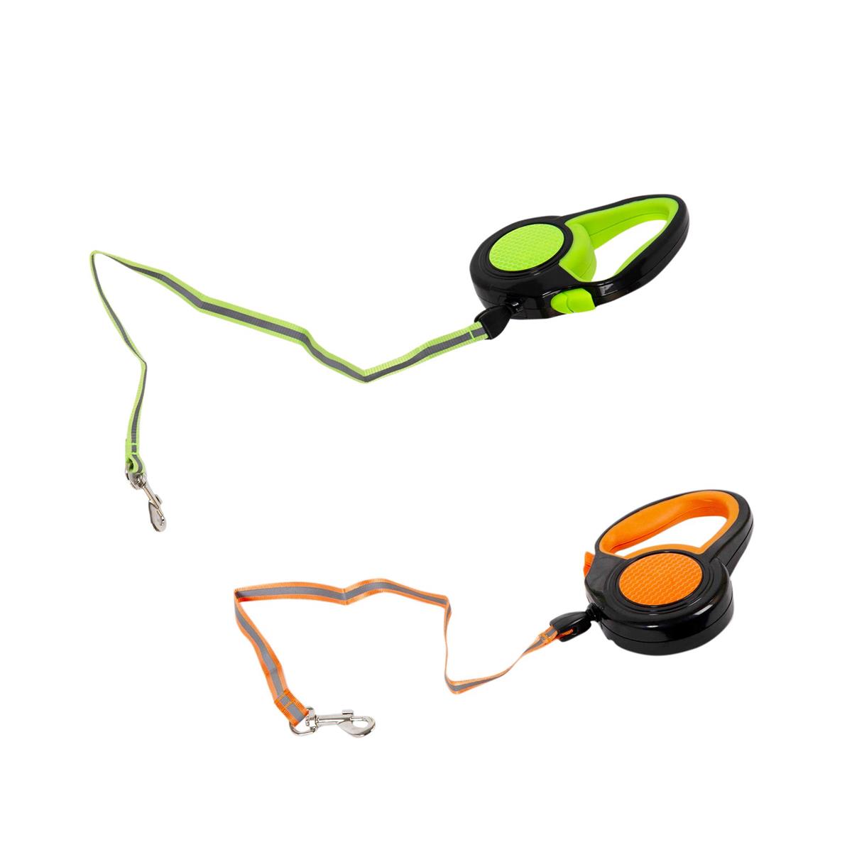 PAWS Retractable Dog Leash, 3M Colour Box, 2 colour