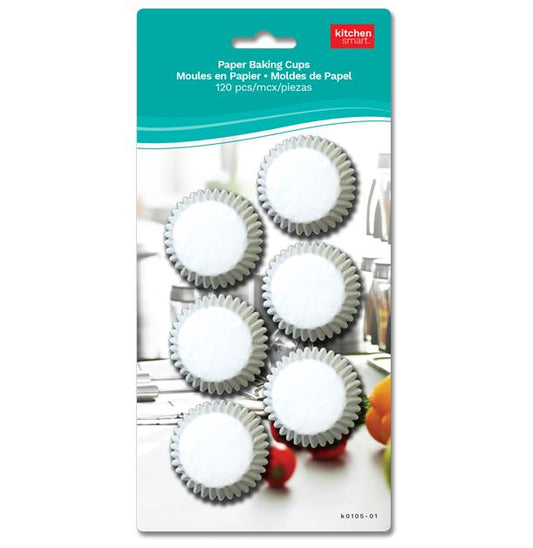 PAPER BAKING CUPS - 120 SMALL