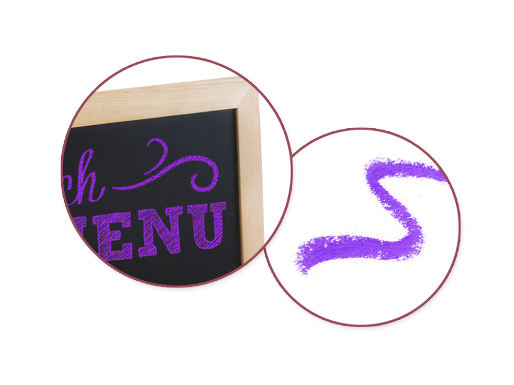 Craft Decor: Chalk Writer Blister-Carded I) Deep Purple