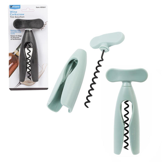 Luciano Wine Corkscrew, 2 colors, t.o.c. (DCS)