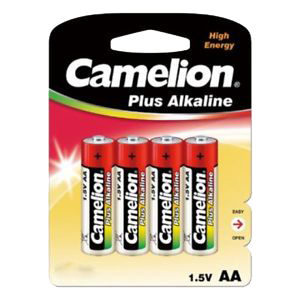 AA 4pk Alkaline CAMELION