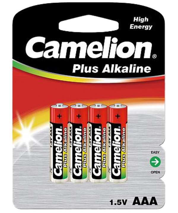 AAA 4pk Alkaline CAMELION