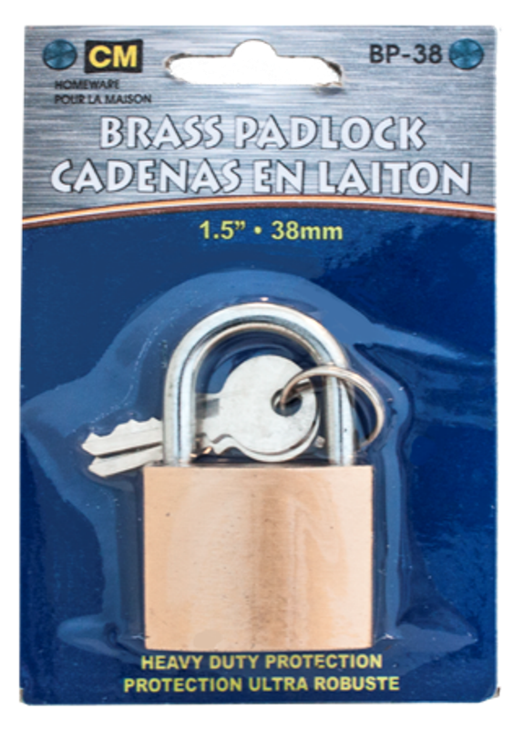 38mm Brass Padlock