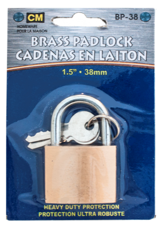 38mm Brass Padlock