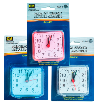 Plastic Quartz Clock