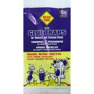 Trap Mouse Glue Board 4Pk