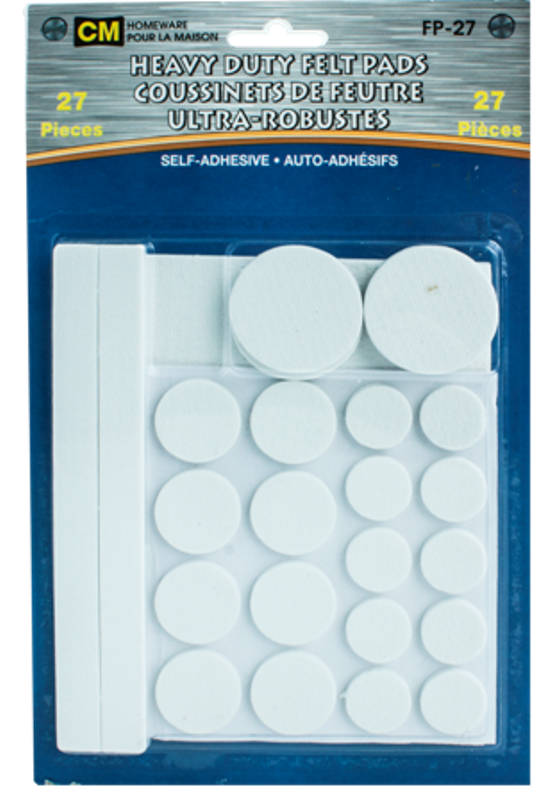 27pk Felt pads