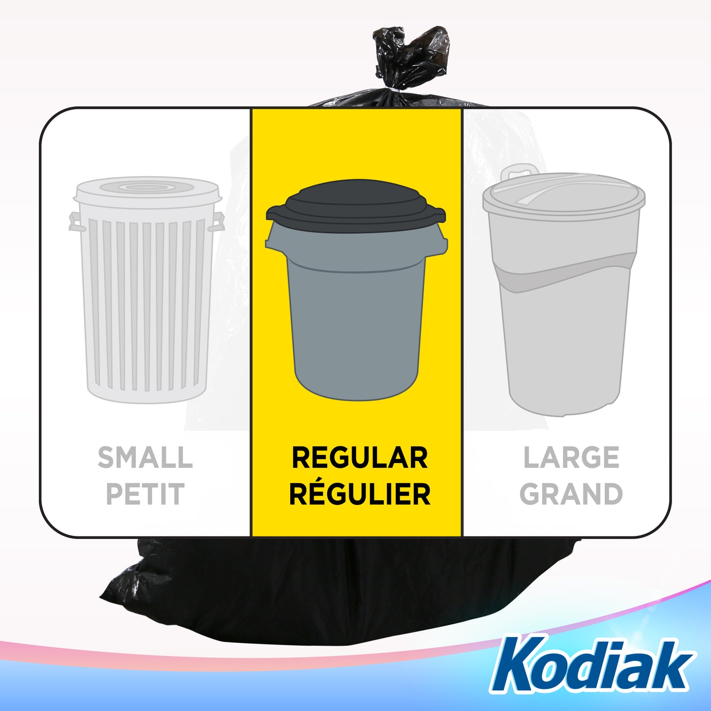 HEAVY DUTY GARBAGE BAGS: 30x38 - BLACK, 30/BOX