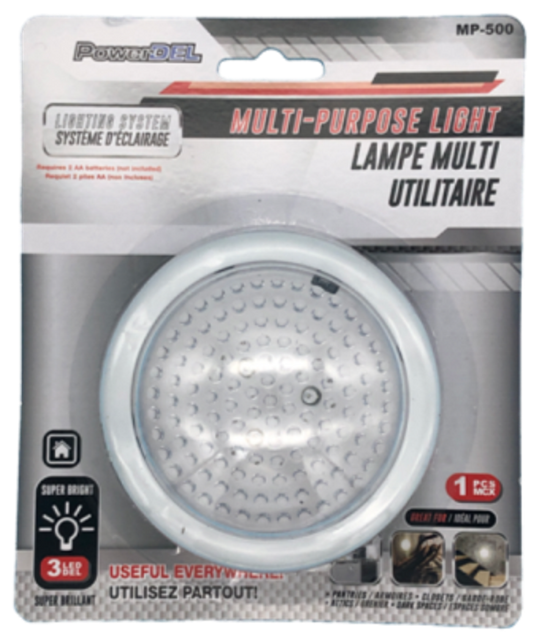 3 LED multi-purpose light - 10cm
