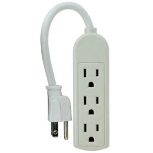Power Bar with 3 Outlets