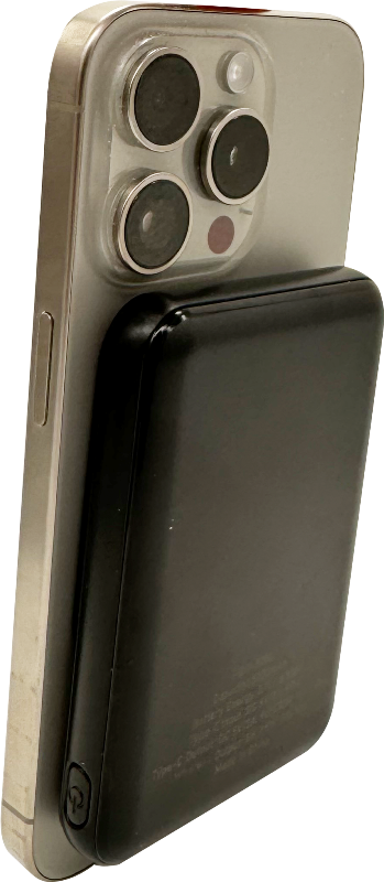 5000mAh Power bank with Magnetic Wireless Charge