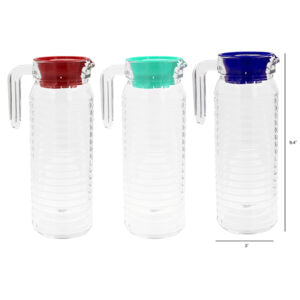 Pitcher with Lid Round Quadro