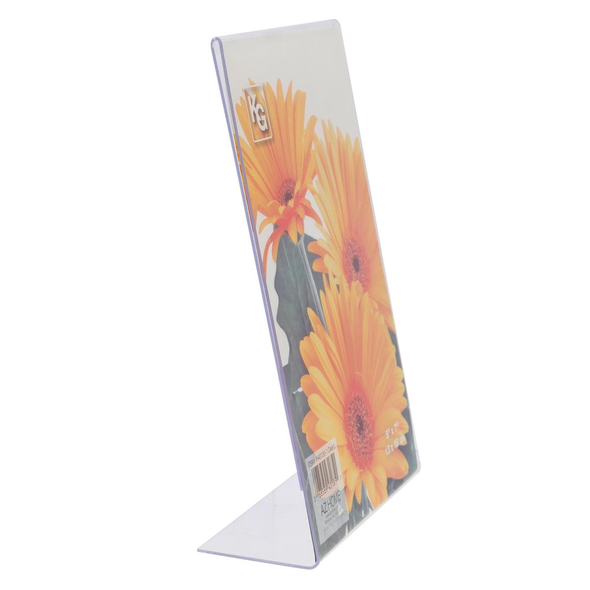 Acrylic L Shape Photo Frame 5X7"