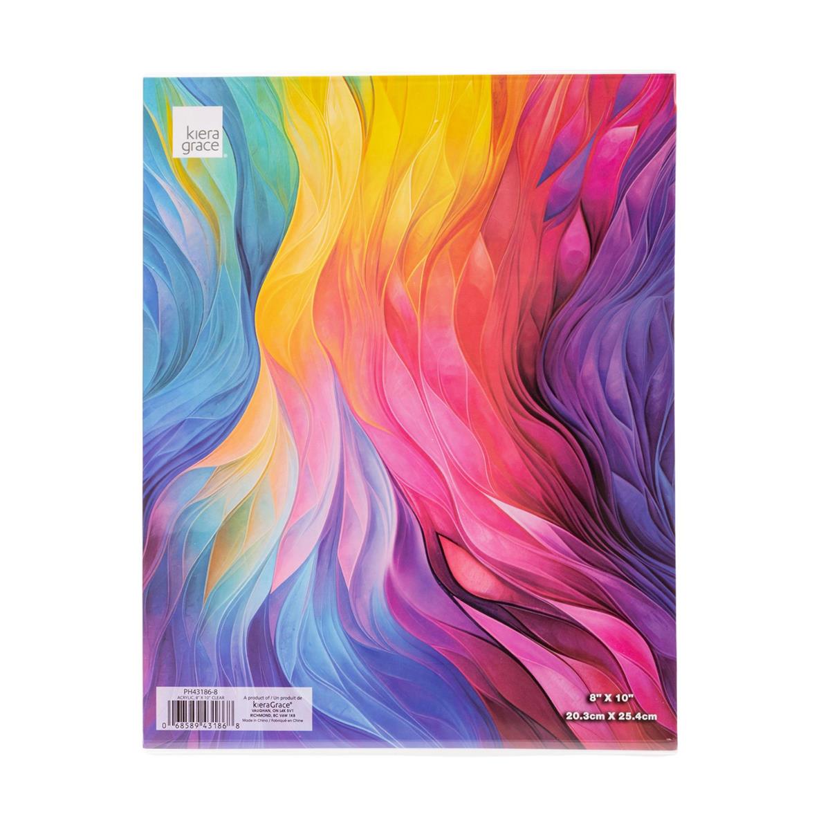 Acrylic L Shape Pic Frame 8X10"