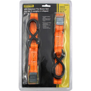 Ratchet Tie Down 2Pk