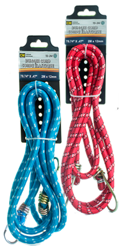 2m x 12mm bungee cord