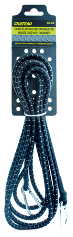 3m bungee cord w/carabiner
