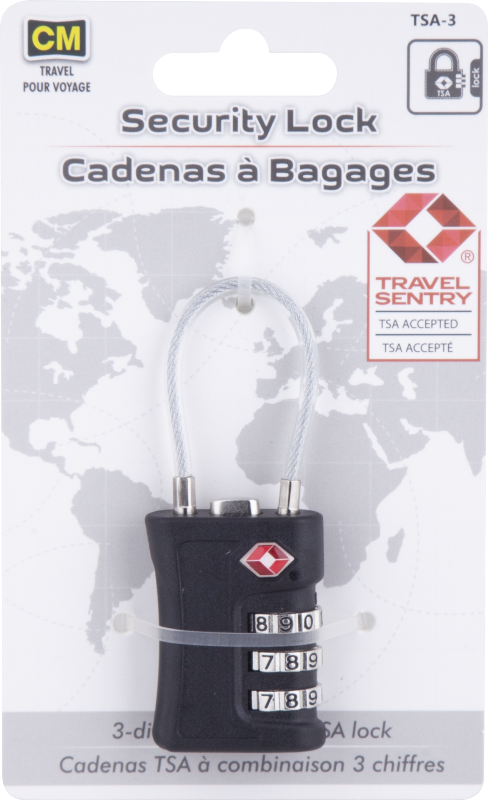 Security Lock - TSA Accepted