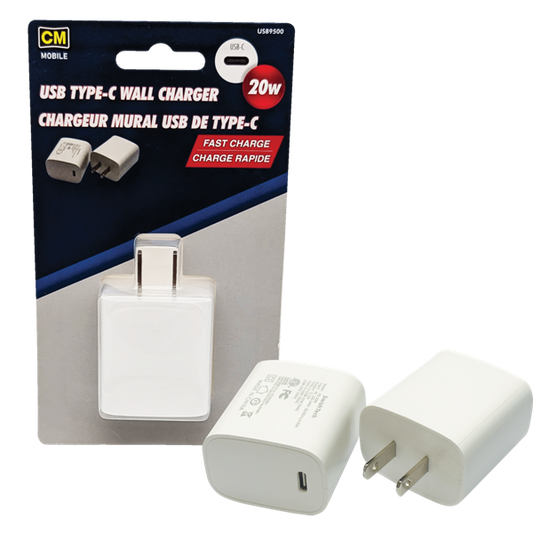 USB TYPE-C Wall Charger - 20W