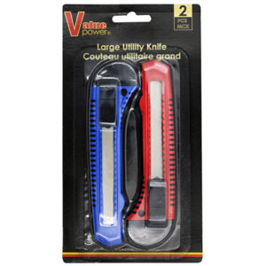 Knife Utility Large 2 Pc