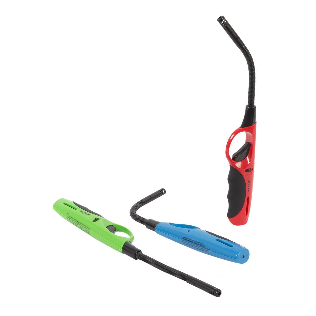 11" DLX Flex Multi-Purpose lighter 3 Colours, blister, DSP/12