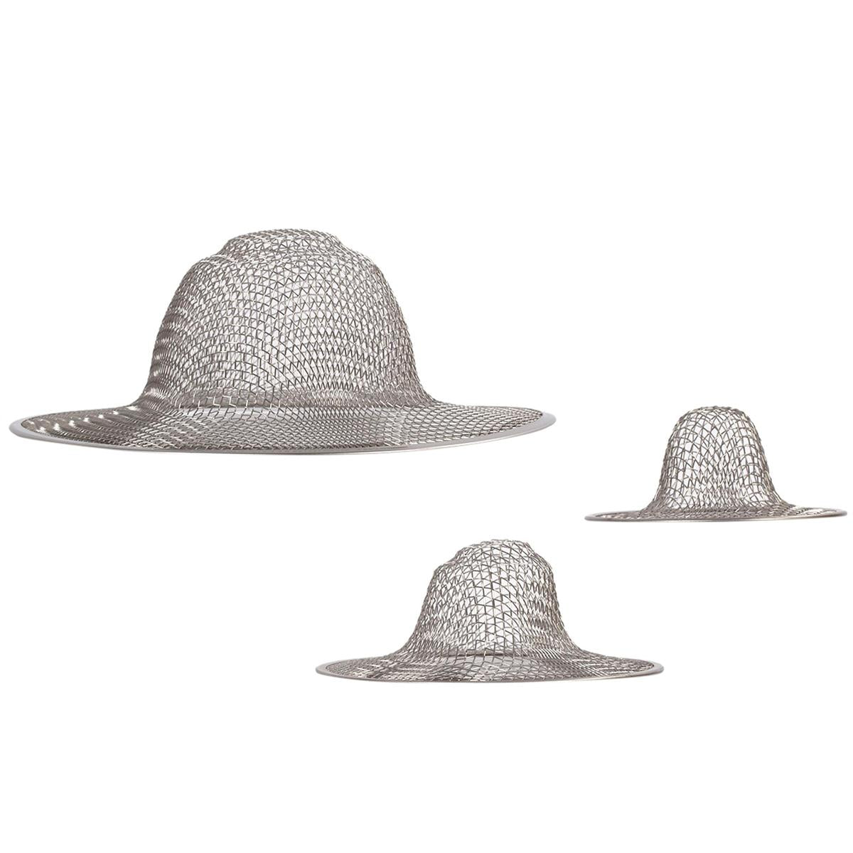 H.E.  3-pc Sink Strainers Set, b/c (CS)