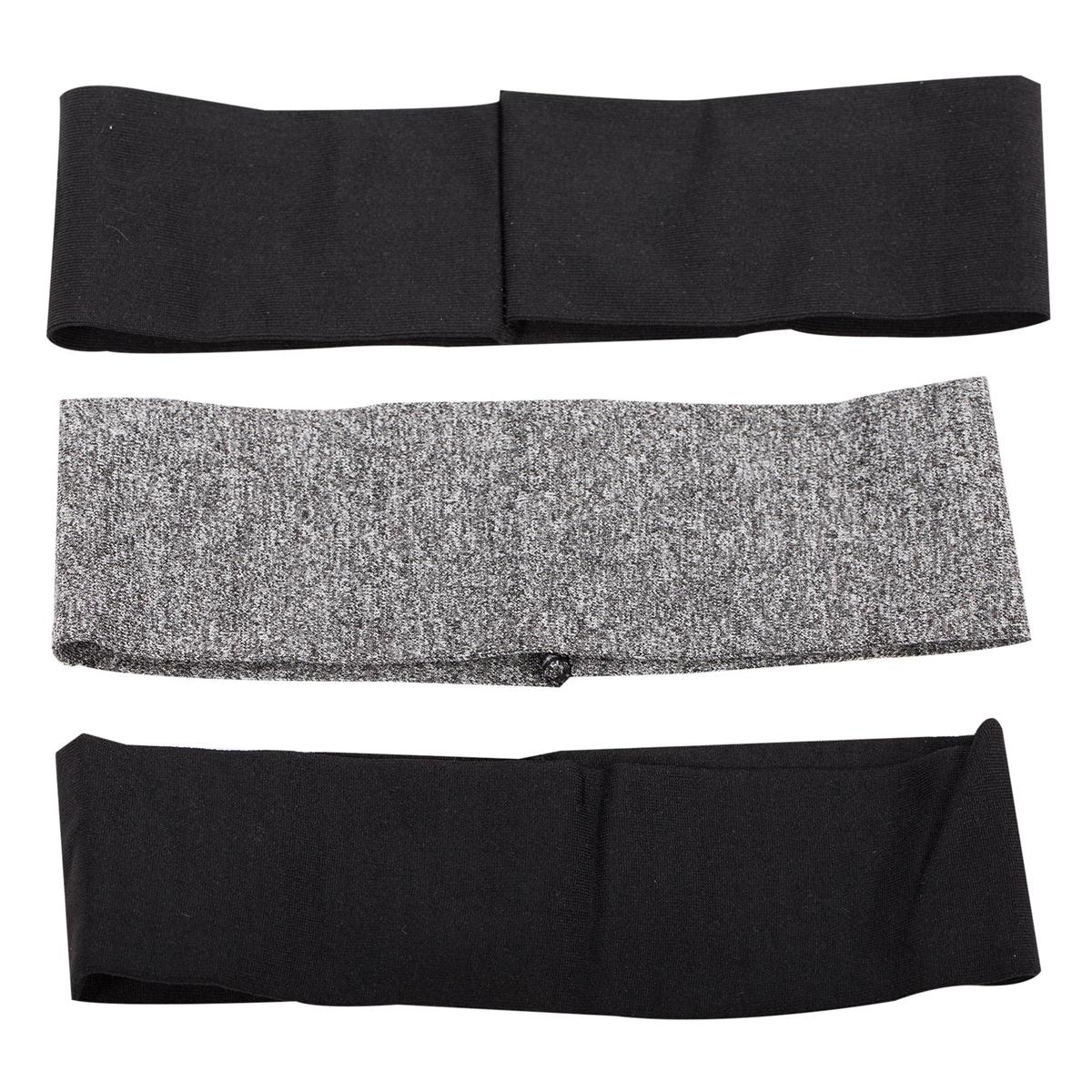 Stylin, 3-PC Heawraps, grey/blkx2 h/c