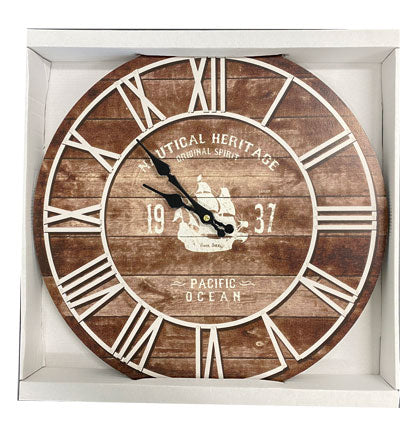 ROMAN NUMBER CLOCK-MDF-40x40CM
