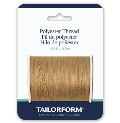 POLYESTER THREAD 150M BEIGE