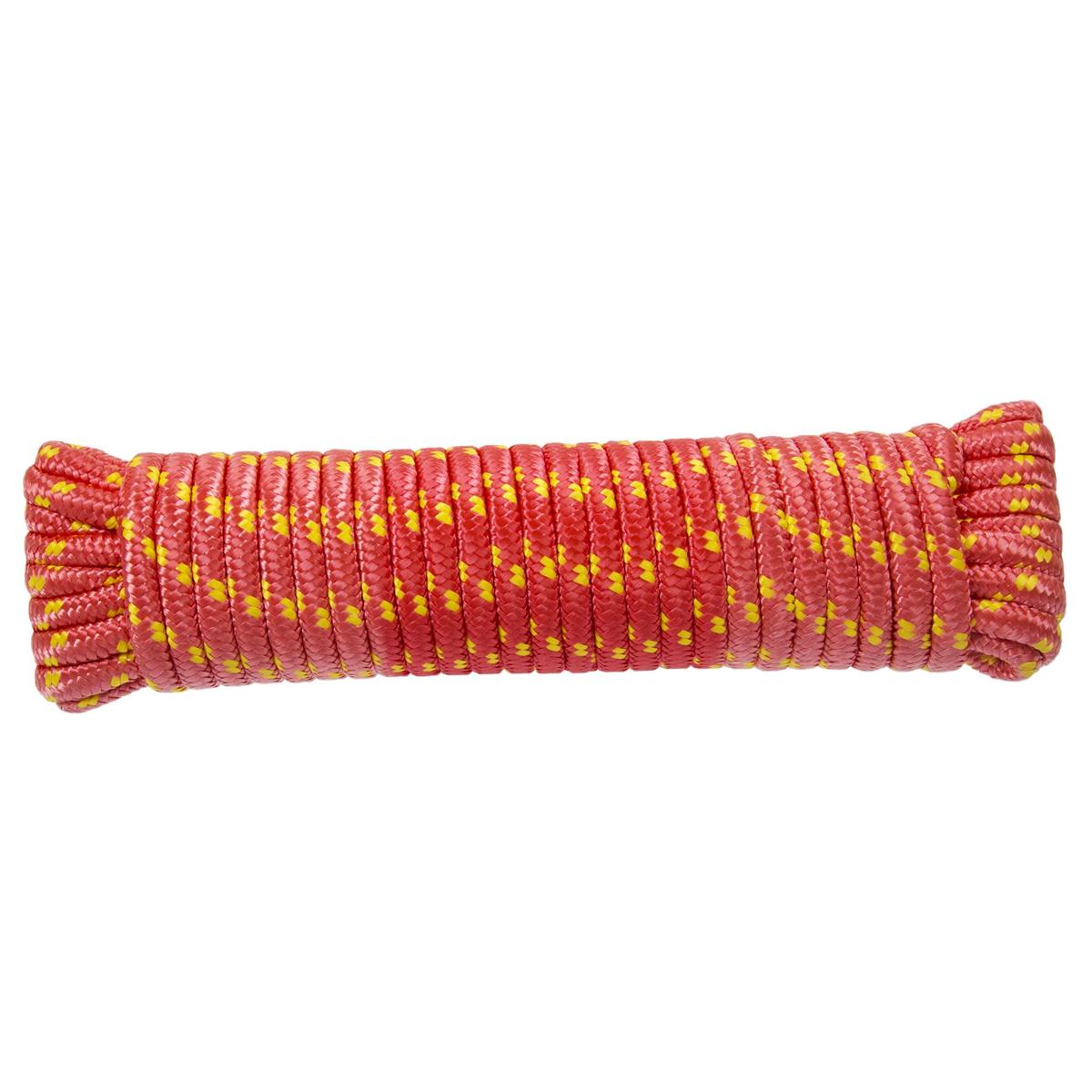 Poly Rope: 50ft. x 3/8" - red