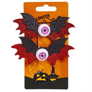 Party Gear  Eyeball Bat Glitter Hair Clip