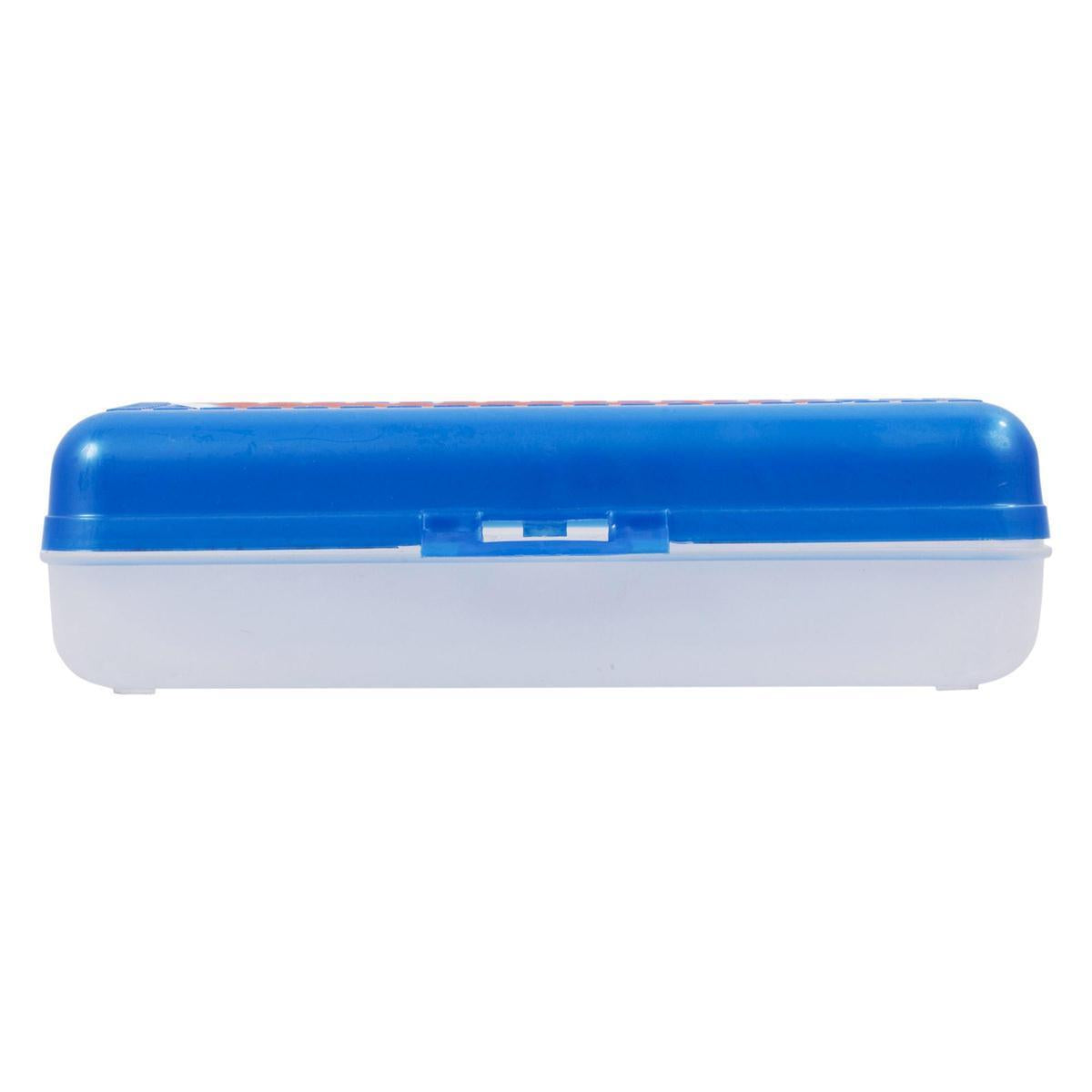 O.WKs. Plastic Pencil Box, 2 col.,