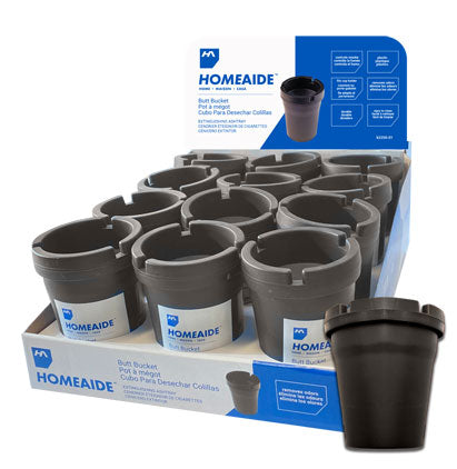 BUTT BUCKET ASHTRAY - BLACK