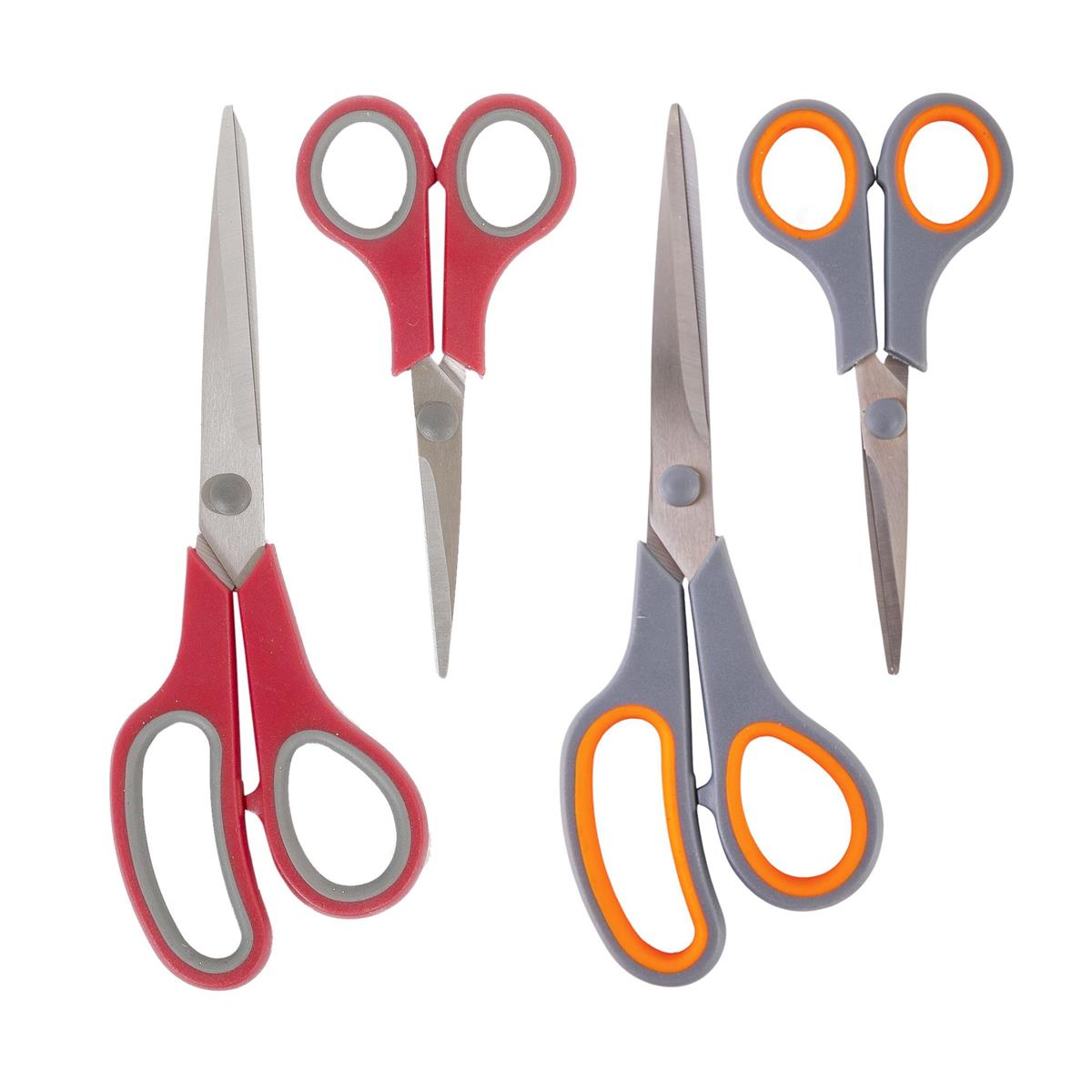 Luciano 2-pc Kitchen Scissors Set, 2 col., PVC box w/insert (CS)