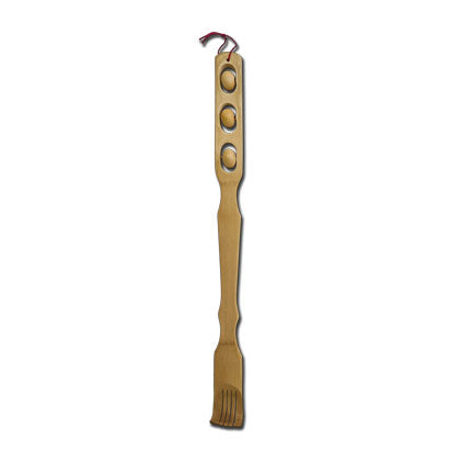 BAMBOO BACK SCRATCHER/MASSAGER DELUXE